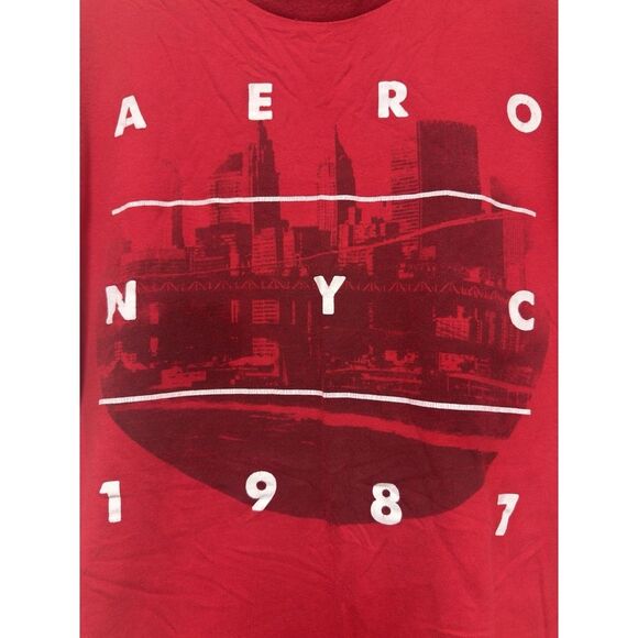 Aeropostale Aero 1987 NYC T-Shirt size L - Picture 3 of 5